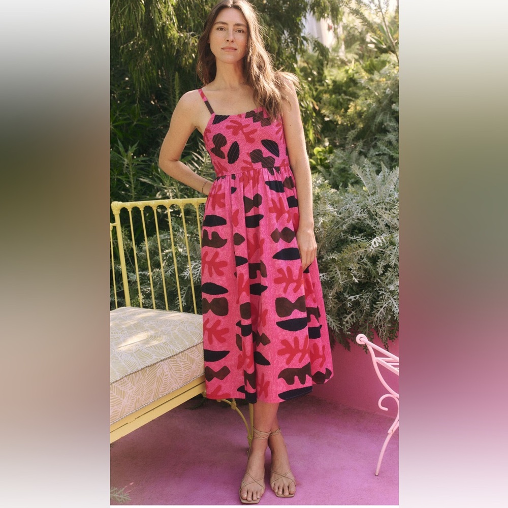 NIC+ZOE Cutout Crush Dress in Pink